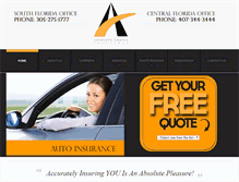 Tablet Screenshot of absolutechoiceinsurance.com